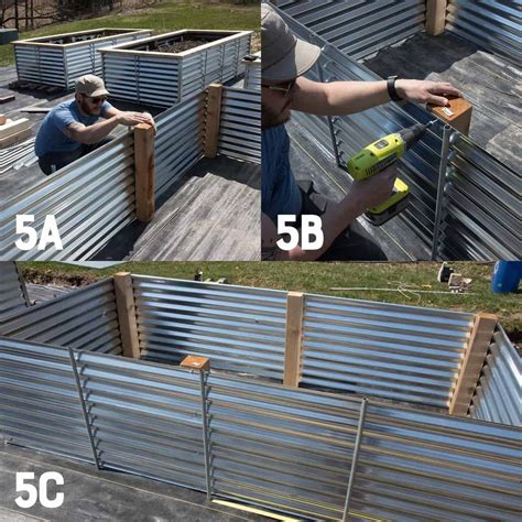 sheet metal for garden beds|galvanized metal garden beds.